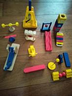 Houten Domino Set met Obstakels, Ophalen of Verzenden, Zo goed als nieuw