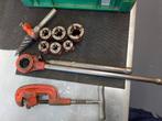 Ridgid pijp-snij set, Ophalen of Verzenden, Gebruikt