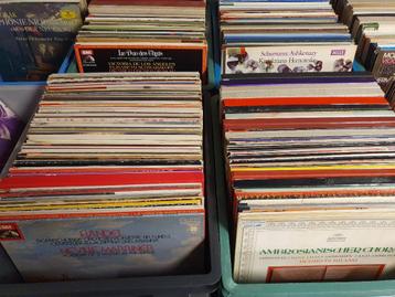 800 LP's Klassieke muziek beschikbaar voor biedingen