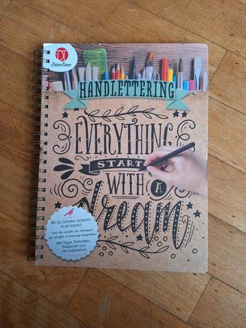 Handlettering - Everything starts with a dream