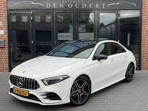 Mercedes-Benz A-Klasse A 200 Solution AMG AUT / PANO / WIDES, Auto's, Mercedes-Benz, Te koop, A-Klasse, ABS, Achteruitrijcamera