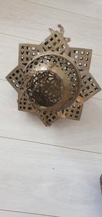 te koop antieke marokkaanse lamp, stervormig. Met ketting., Huis en Inrichting, Lampen | Wandlampen, Ophalen, Gebruikt