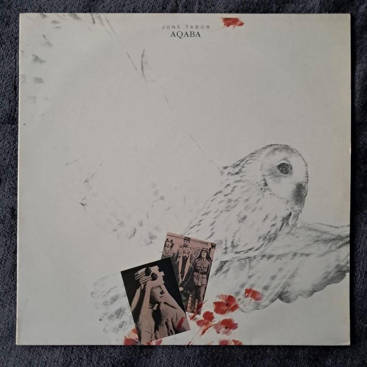 LP June Tabor – Aqaba, Cd's en Dvd's, Vinyl | Wereldmuziek, Zo goed als nieuw, Europees, 12 inch, Verzenden