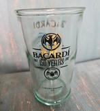 Bacardi 150 years Limited edition 3/4 glas, Ophalen of Verzenden, Zo goed als nieuw, Overige typen
