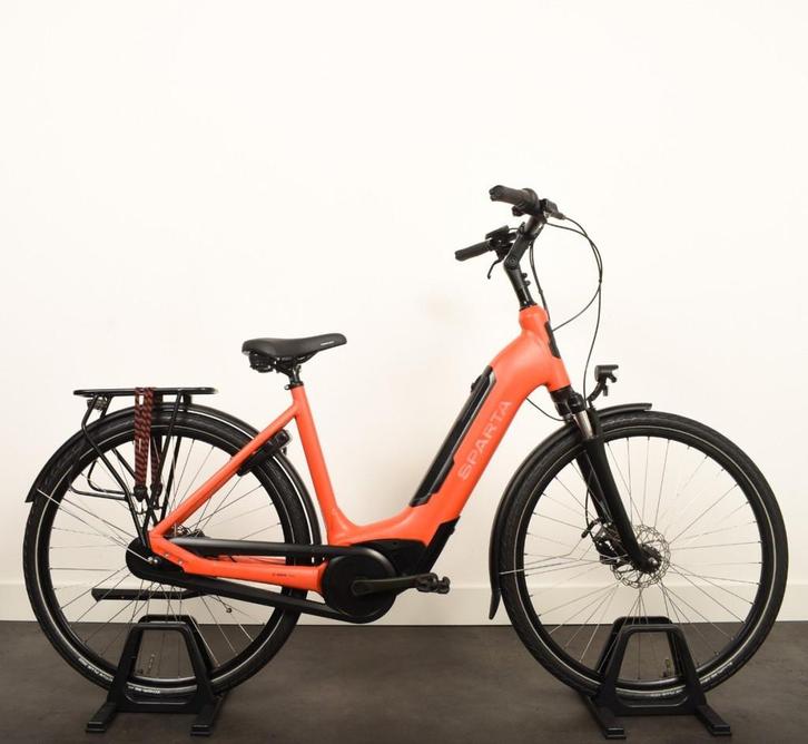 Sparta C-grid Energy 500Wh Dames Mat Orange 51cm 2022, Fietsen en Brommers, Elektrische fietsen, Gebruikt, Sparta, 51 tot 55 cm