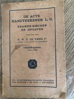 Boekje voor de akte handtekenen 1925/29, Ophalen of Verzenden