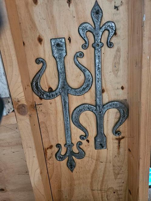 Antiek Smeedijzeren Deurbeslag, Antiek en Kunst, Antiek | Overige Antiek, Ophalen
