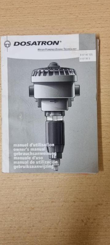 doseerpomp van het merk Dosatron (model Compact D07 RE 125) beschikbaar voor biedingen