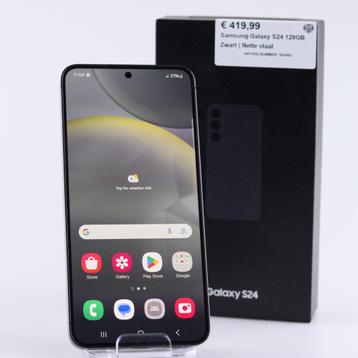 Samsung Galaxy S24 128GB Zwart | Nette staat beschikbaar voor biedingen