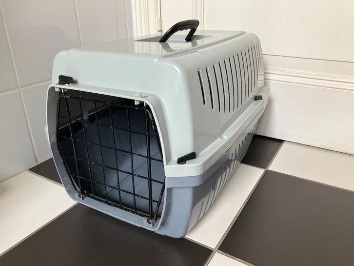 Reismand transportbox groot 47 cm x 30 cm - z.g.a.n., Dieren en Toebehoren, Transportboxen, Zo goed als nieuw, Ophalen of Verzenden