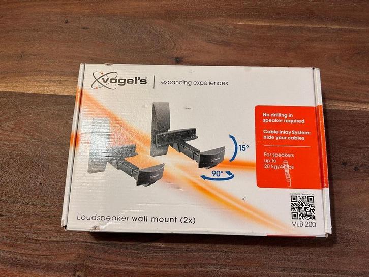 Vogel’s VLB 200 speaker muurbeugels – nieuw in doos, Audio, Tv en Foto, Luidsprekers, Nieuw, Overige typen, Minder dan 60 watt