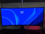 Monitor 34 inch oled curved scherm, Ophalen of Verzenden