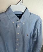 Ralph Lauren bloes maat 10 140 146 blauw overhemd, Gebruikt, Overhemd of Blouse, Ophalen of Verzenden, Jongen