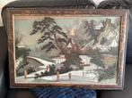 Schilderij antiek Chinees, Antiek en Kunst, Ophalen