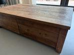 Salontafel - BasicLabel, Huis en Inrichting, Ophalen, 100 tot 150 cm, Teakhout, 50 tot 100 cm