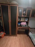 Complete 1-persoons houten slaapkamer, Kinderen en Baby's, Kinderkamer | Complete kinderkamers, Ophalen, Gebruikt, Jongetje of Meisje