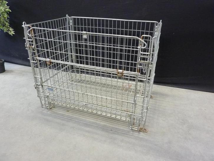 Stevige gaasmand / stortmand / winkelmand 120x80x94cm, Doe-het-zelf en Verbouw, Kratten en Dozen, Gebruikt, Bak of Kist, 100 cm of meer