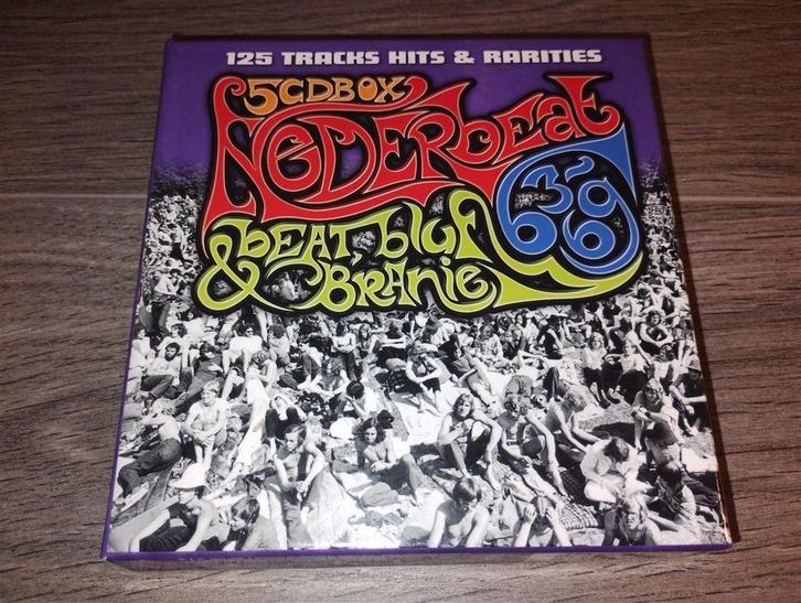 5 CD Box Nederbeat Beat, Bluf & Branie 63 - 69, Cd's en Dvd's, Cd's | Verzamelalbums, Zo goed als nieuw, Pop, Ophalen of Verzenden