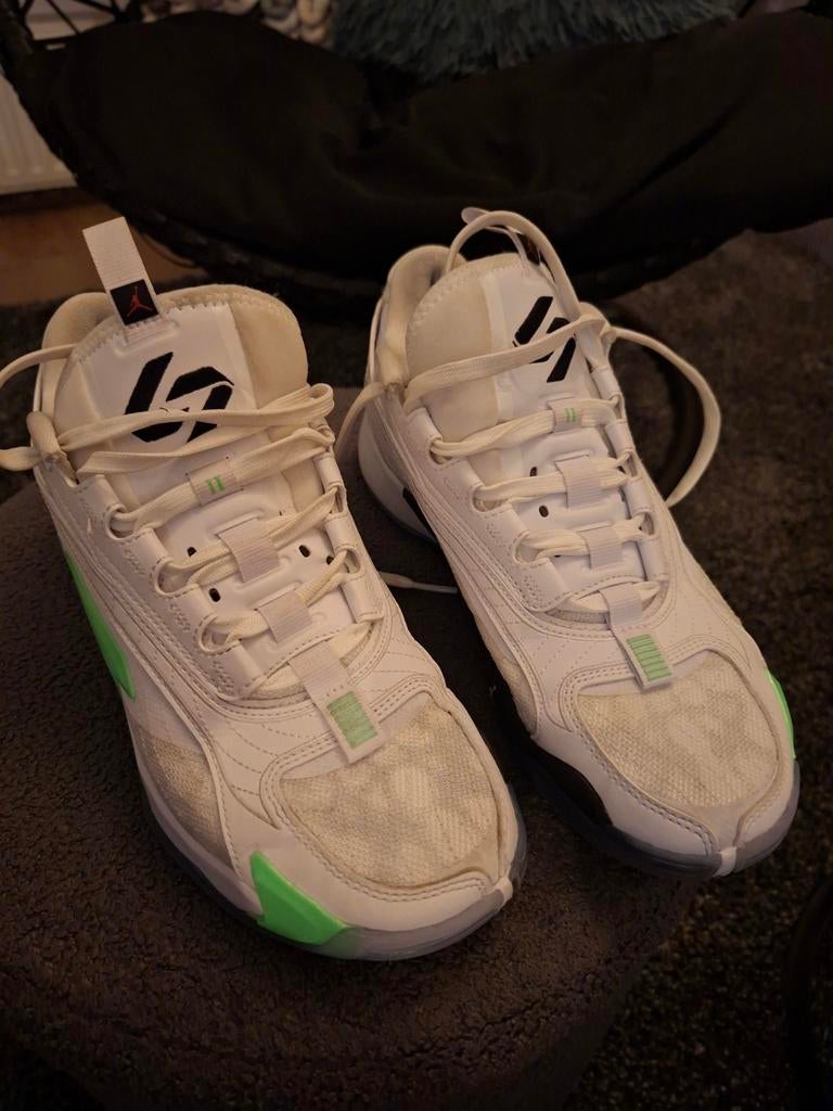 Jordan Luka 1 Schoenen - Maat Onbekend, Wit, Ophalen of Verzenden, Sneakers of Gympen, Gedragen