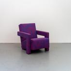 2 Cassina Utrecht Chair G Rietveld LMTD edition Red on Blue, Huis en Inrichting, Ophalen of Verzenden, Nieuw, Stof