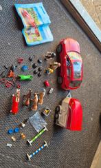 Playmobil Auto met Paardentrailer Complete Set, Ophalen of Verzenden, Gebruikt, Complete set