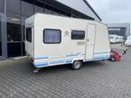 Caravelair Silver 425 Bed/Zit + Zit Maar 665KG Leeg BJ 2000, Caravans en Kamperen, Schokbreker, Bedrijf, Treinzit, Vast bed
