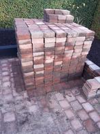 Trommelstenen rood 15 x 15 x 5,5, Ophalen, Gebruikt, Overige typen, 5 tot 10 m²