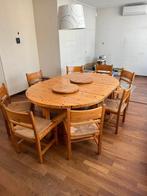 Vintage set (designer Tage Paulsen), Ophalen, Gebruikt, 8 stoelen of meer
