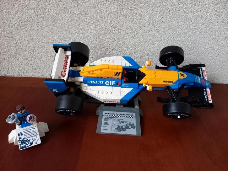Lego Icons Williams Racing FW14B en Nigel Mansell 10353, Kinderen en Baby's, Speelgoed | Duplo en Lego, Zo goed als nieuw, Lego