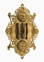 Frans inkstel met briefhouder, en Bacchus koppen., Antiek en Kunst, Ophalen of Verzenden, Koper