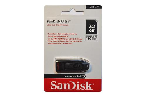 Sandisk Ultra 32GB usb stick, Computers en Software, USB Sticks, Nieuw, 32 GB, Ophalen of Verzenden