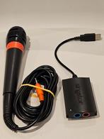 Singstar microfoon met USB converter PS2, Muziek, Ophalen of Verzenden, Zo goed als nieuw, 3 spelers of meer