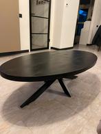 Ovale salontafel 130x70, Ophalen, 50 tot 100 cm, Zo goed als nieuw, Minder dan 50 cm