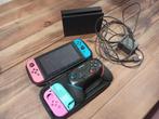 Nintendo switch, Ophalen, Zo goed als nieuw, Met 2 controllers, Switch Original
