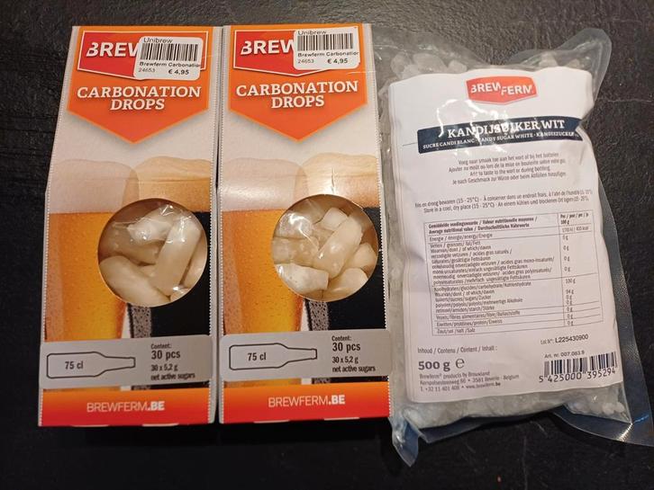 Carbonation Drops voor Bierbrouwen - Brewferm, Hobby en Vrije tijd, Cursusmateriaal, Nieuw, Overige typen, Boek, Ophalen of Verzenden