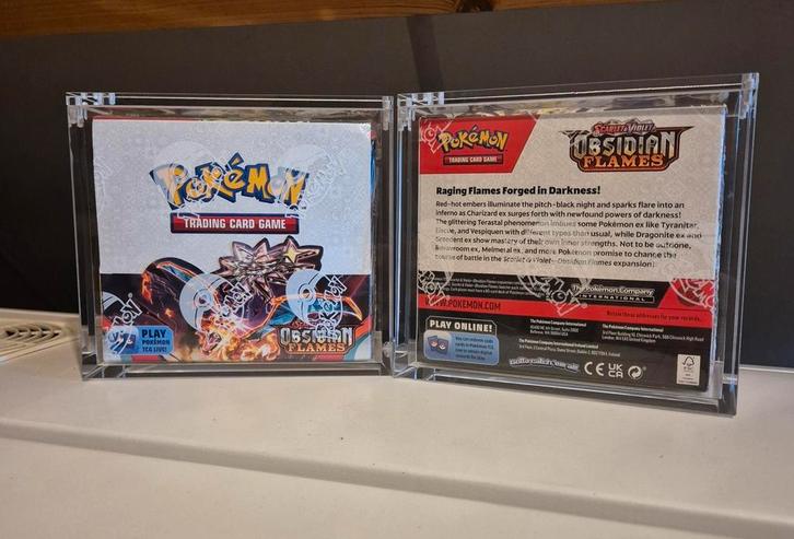 Pokémon Scarlet & Violet Obsidian Flames Booster Box Engels, Hobby en Vrije tijd, Verzamelkaartspellen | Pokémon, Zo goed als nieuw
