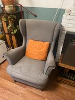 Ikea Strandmon Fauteuil Grijs, Huis en Inrichting, Ophalen, Gebruikt, Stof, 75 tot 100 cm
