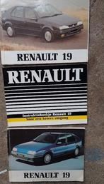 Renault 19 handleiding/ instructieboek, Ophalen of Verzenden