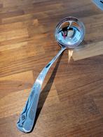 Haags lofje soeplepel SOLA 100 verzilverd  nieuwstaat., Huis en Inrichting, Keuken | Bestek, Ophalen of Verzenden, Zo goed als nieuw