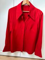 Supermooie rode MNG blouse mt 38, Ophalen of Verzenden, Zo goed als nieuw, Maat 38/40 (M), Rood