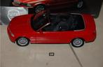 1:18 BMW 328CI CABRIO E46 red Kyosho diecast TOP! in box WRH, Verzenden, Zo goed als nieuw, Auto, Kyosho