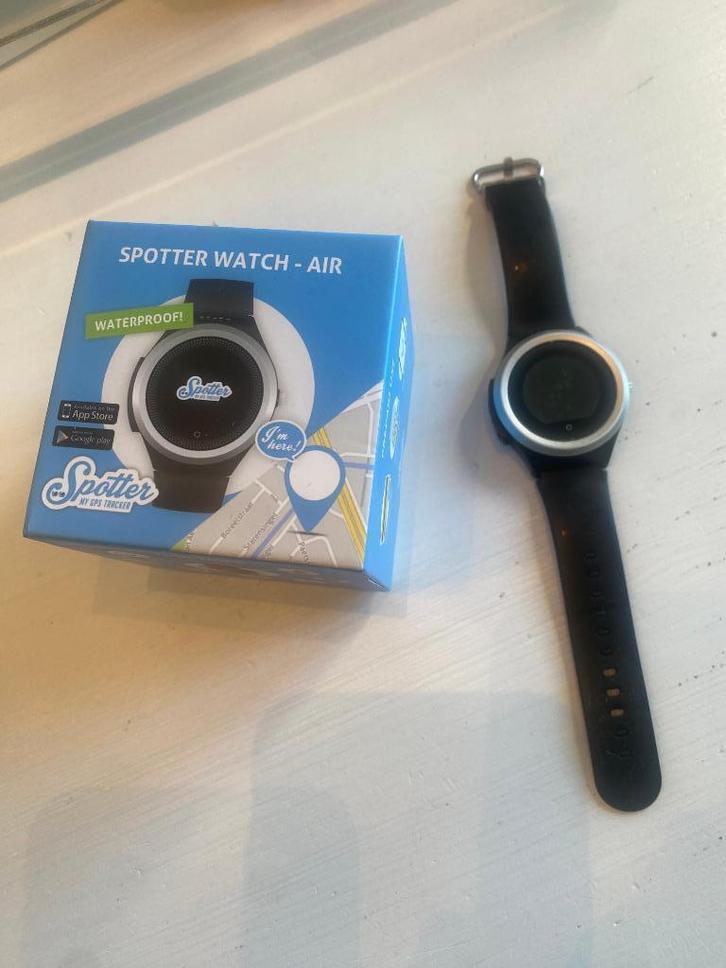 Spotter Watch Air zwart / bij beginnende dementie, Sieraden, Tassen en Uiterlijk, Activity trackers, Gebruikt, Android, Zwart