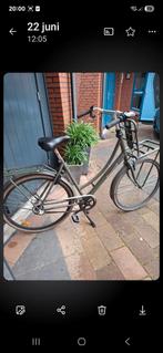 popal groene opoe fiets, Fietsen en Brommers, Fietsen | Dames | Omafietsen, Ophalen, Gebruikt