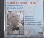 Albert de Klerk - Orgel CD, Ophalen of Verzenden, Modernisme tot heden, Zo goed als nieuw, Overige typen