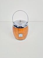 Vintage houten ijsemmer vat met keramische binnenzijde 1960, N, Ophalen of Verzenden, N, N