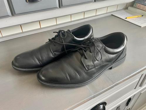 KLASSIEKE HERENSCHOENEN van Skechers maat 47,5 - WD014, Kleding | Heren, Schoenen, Gedragen, Veterschoenen, Zwart, Ophalen of Verzenden