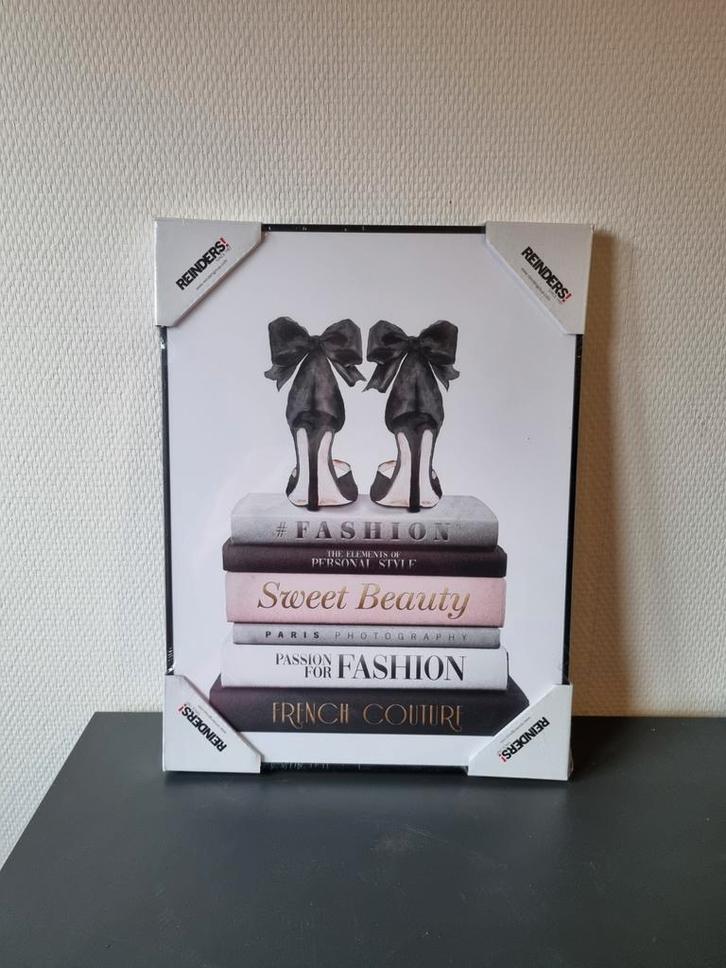 Reinders schilderij in lijst, Huis en Inrichting, Woonaccessoires | Lijsten, Nieuw, Minder dan 50 cm, Minder dan 50 cm, Hout, Ophalen of Verzenden