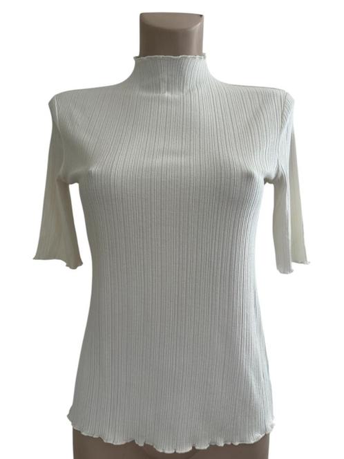 & Other Stories shirt L, Kleding | Dames, Broeken en Pantalons, Zo goed als nieuw, Maat 42/44 (L), Wit, Kort, Ophalen of Verzenden
