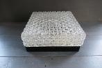 Vintage ERCO 4374 plafonnière plafondlamp glas bakeliet., Ophalen of Verzenden, Zo goed als nieuw, Glas