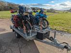 Motortrailer/ motoraanhanger te huur 1,2 of 3 motoren, Ophalen, Nieuw